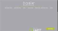 Desktop Screenshot of basixsurfaces.com